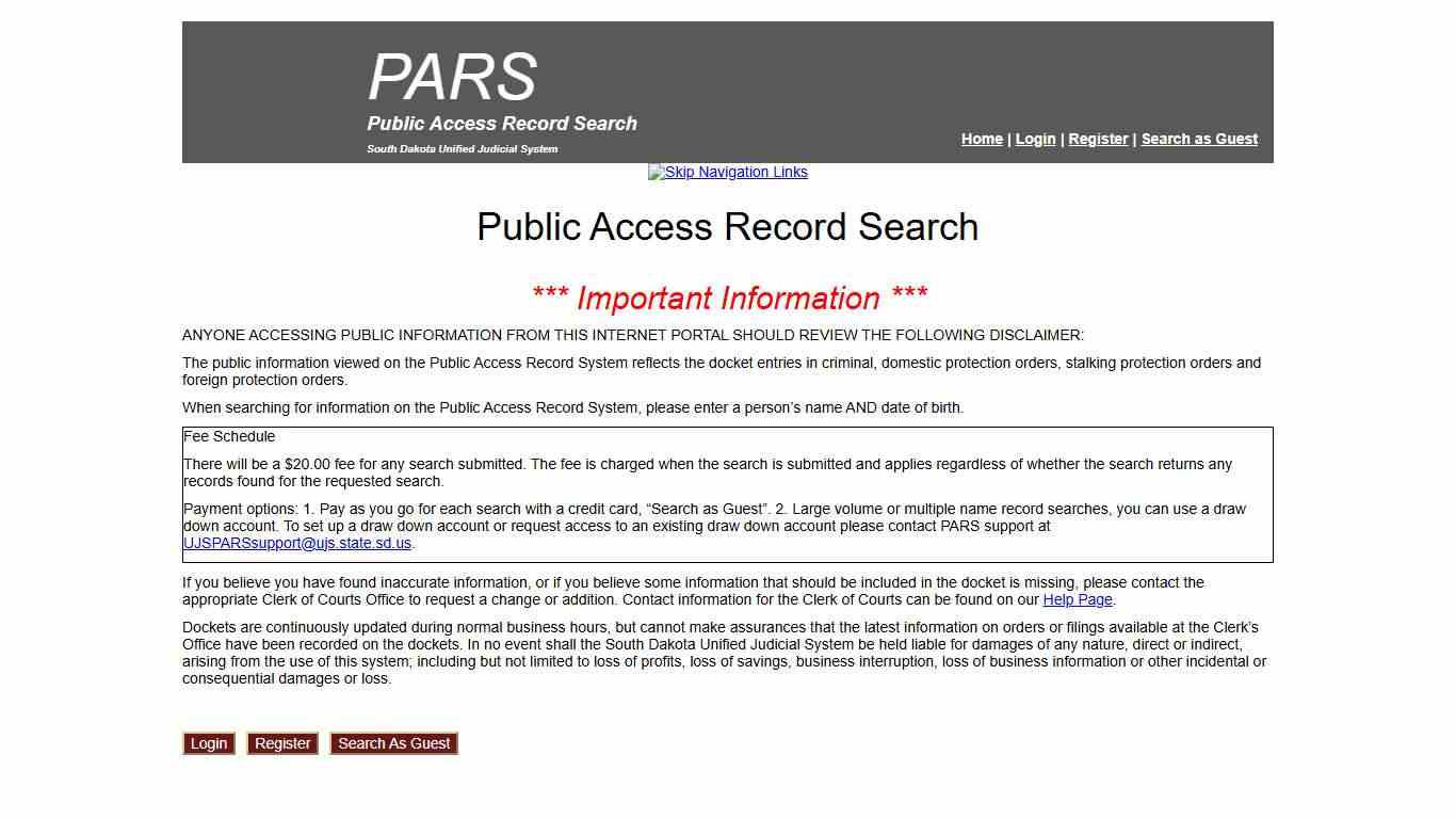 ujspars.sd.gov